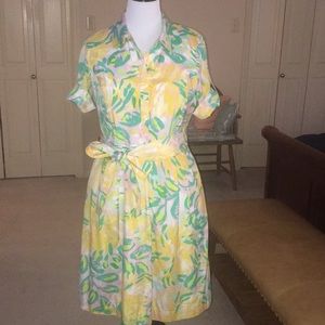 Lily Pulitzer Dress ,side zip, pockets